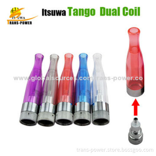Itsuwa Fashionable E Cigarette Tango Vaporizer, 1.6mL Capacity, Dual Coil